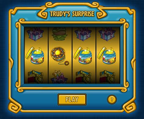 trudy's surprise.